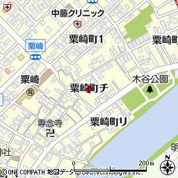 石川県金沢市粟崎町チ周辺の地図