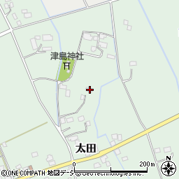 栃木県塩谷郡高根沢町太田570周辺の地図