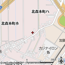 石川県金沢市北森本町ハ36周辺の地図