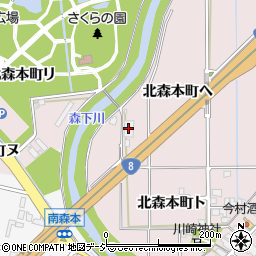 田内運輸周辺の地図