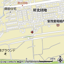 長野県長野市安茂里犀北周辺の地図