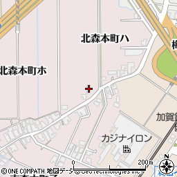 石川県金沢市北森本町ハ37周辺の地図
