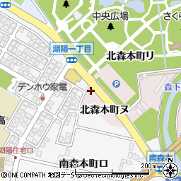 石川県金沢市北森本町ヌ44周辺の地図