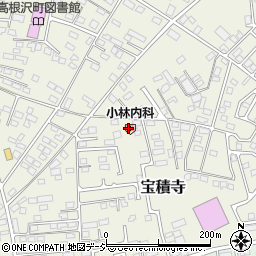 小林内科医院周辺の地図