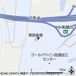東砺倉庫株式会社　富山営業所周辺の地図