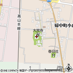 大常寺周辺の地図