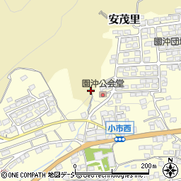 長野県長野市安茂里5932-イ周辺の地図