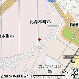 石川県金沢市北森本町ハ39周辺の地図