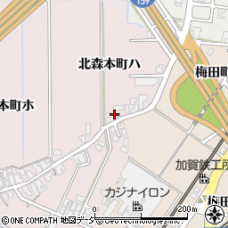 石川県金沢市北森本町ハ40-1周辺の地図