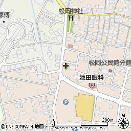 ファミリーマート長野松岡店周辺の地図