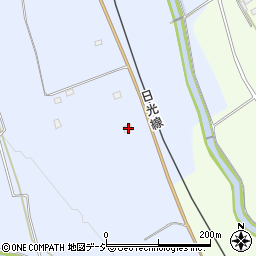 栃木県日光市小倉250周辺の地図