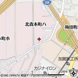 石川県金沢市北森本町ハ40周辺の地図