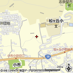 長野県長野市安茂里小市2丁目21周辺の地図