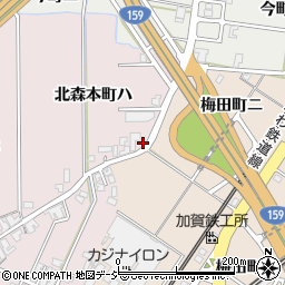 石川県金沢市北森本町ハ68周辺の地図