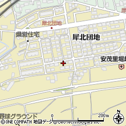 長野県長野市安茂里犀北団地8069周辺の地図