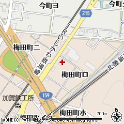 石川県金沢市梅田町ロ35周辺の地図