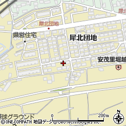 長野県長野市安茂里犀北団地8067周辺の地図