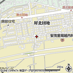 長野県長野市安茂里犀北団地7985周辺の地図