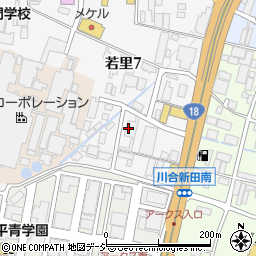 株式会社藤川紙業　長野営業所周辺の地図