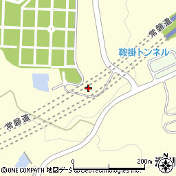 茨城県日立市滑川町周辺の地図