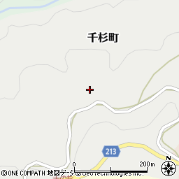 石川県金沢市千杉町ト周辺の地図