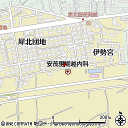 長野県長野市安茂里8011周辺の地図