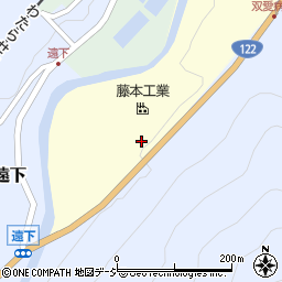 栃木県日光市足尾町砂畑13周辺の地図