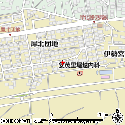 長野県長野市安茂里犀北団地7997周辺の地図