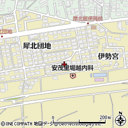 長野県長野市安茂里犀北団地8001周辺の地図