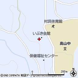 高山村在宅介護支援　事業所周辺の地図