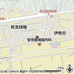 長野県長野市安茂里犀北団地8003周辺の地図