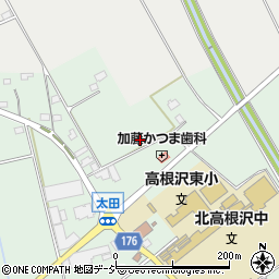 栃木県塩谷郡高根沢町太田734周辺の地図