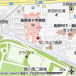 タリーズコーヒー 長野赤十字病院店周辺の地図
