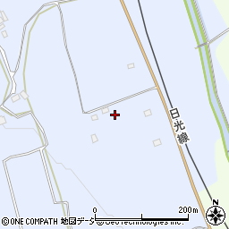 栃木県日光市小倉241周辺の地図