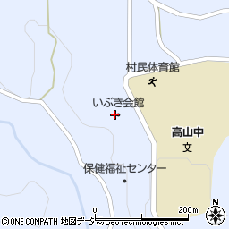 高山村商工会周辺の地図