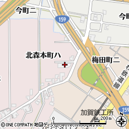 石川県金沢市北森本町ハ60周辺の地図