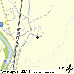 栃木県鹿沼市板荷1414周辺の地図