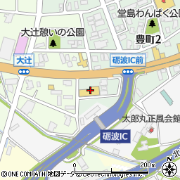 ウエルシア薬局　砺波豊町店周辺の地図