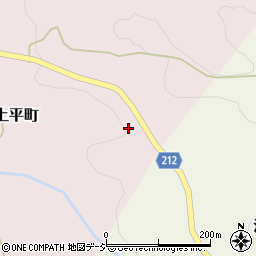 石川県金沢市上平町周辺の地図