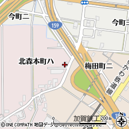 石川県金沢市北森本町ハ70周辺の地図