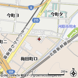 石川県金沢市梅田町ロ81周辺の地図