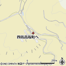 石川県金沢市四坊高坂町ヘ周辺の地図