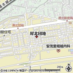 長野県長野市安茂里犀北団地7945周辺の地図