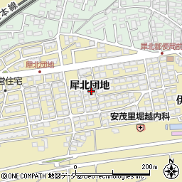 長野県長野市安茂里犀北団地7946周辺の地図