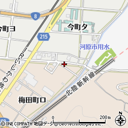 石川県金沢市梅田町ロ84周辺の地図