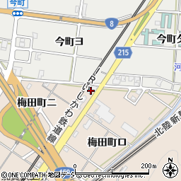 石川県金沢市梅田町ロ60周辺の地図