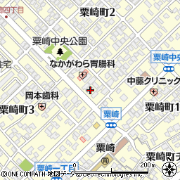 チュー粟崎店周辺の地図