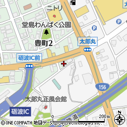 ガスト　砺波店周辺の地図