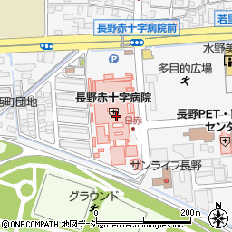 八十二銀行長野赤十字病院 ＡＴＭ周辺の地図