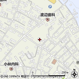 栃木銀行宝積寺支店周辺の地図
